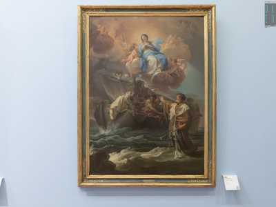 Qui infatti, oltre a cinque opere riguardanti la maturit� romana (come San Nicola salva i naufraghi...